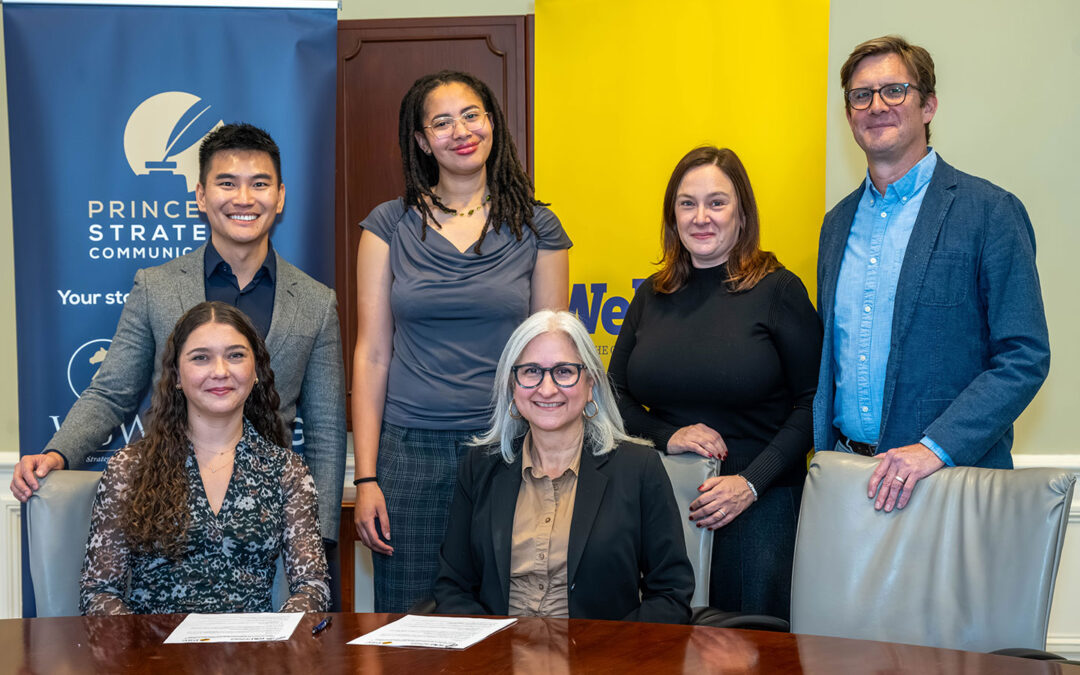 The College of New Jersey and Princeton Strategic Communications Sign Memorandum of Understanding to Expand Internship and Career Pathways for Students
