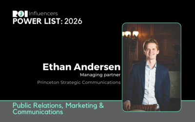 Ethan Andersen Named to ROI-NJ Influencers 2026 Power List